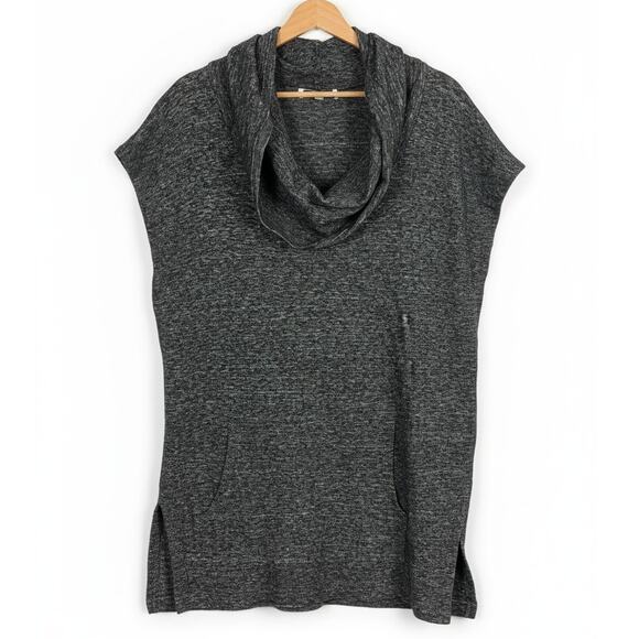 Bryn Walker Women's S Artsy Lagenlook Minimalist Cowl Neck Tunic Top Wool Blend - Picture 1 of 12